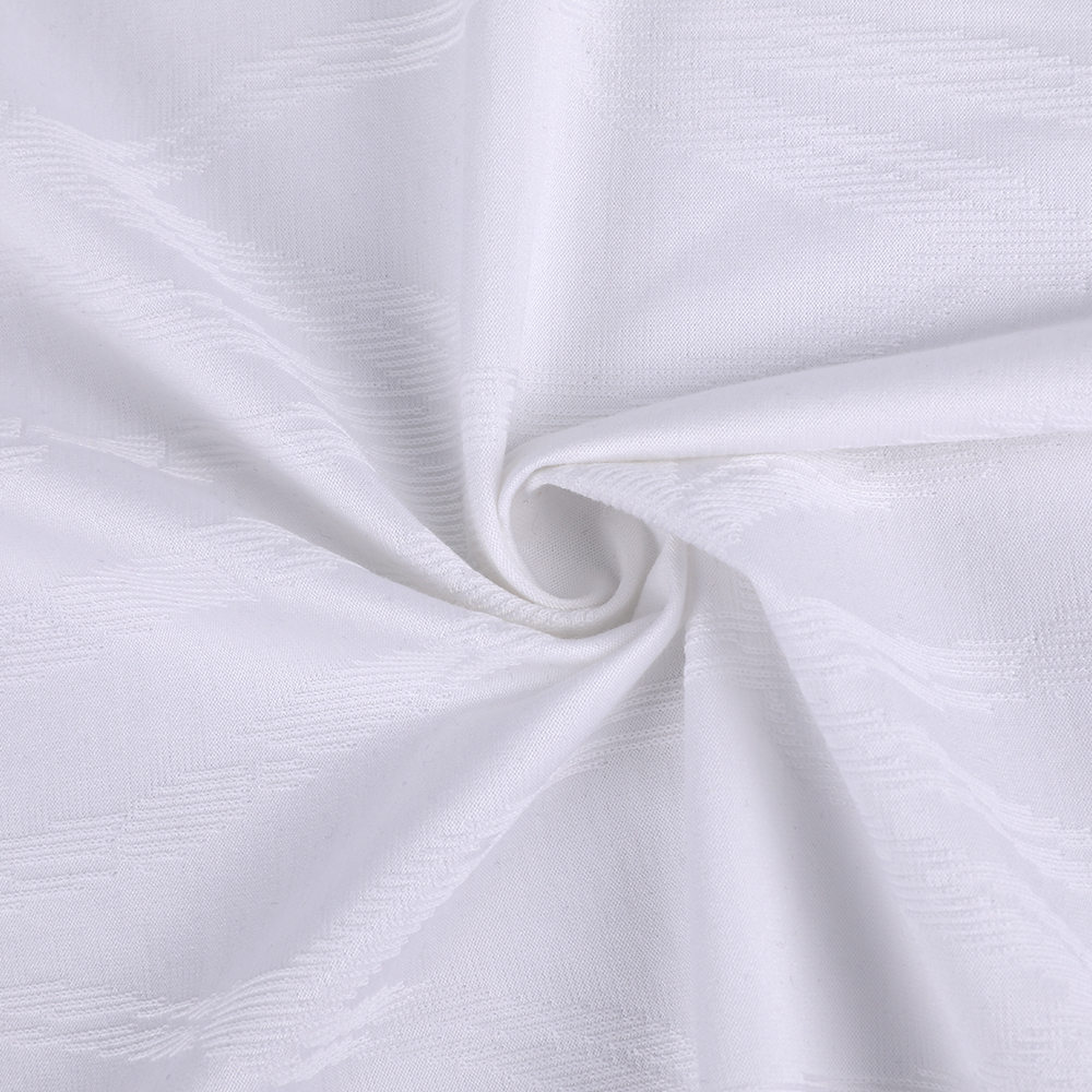 Jacquard Move Circle Luxury Cotton Silk Silk Spandex Treedex Fabric