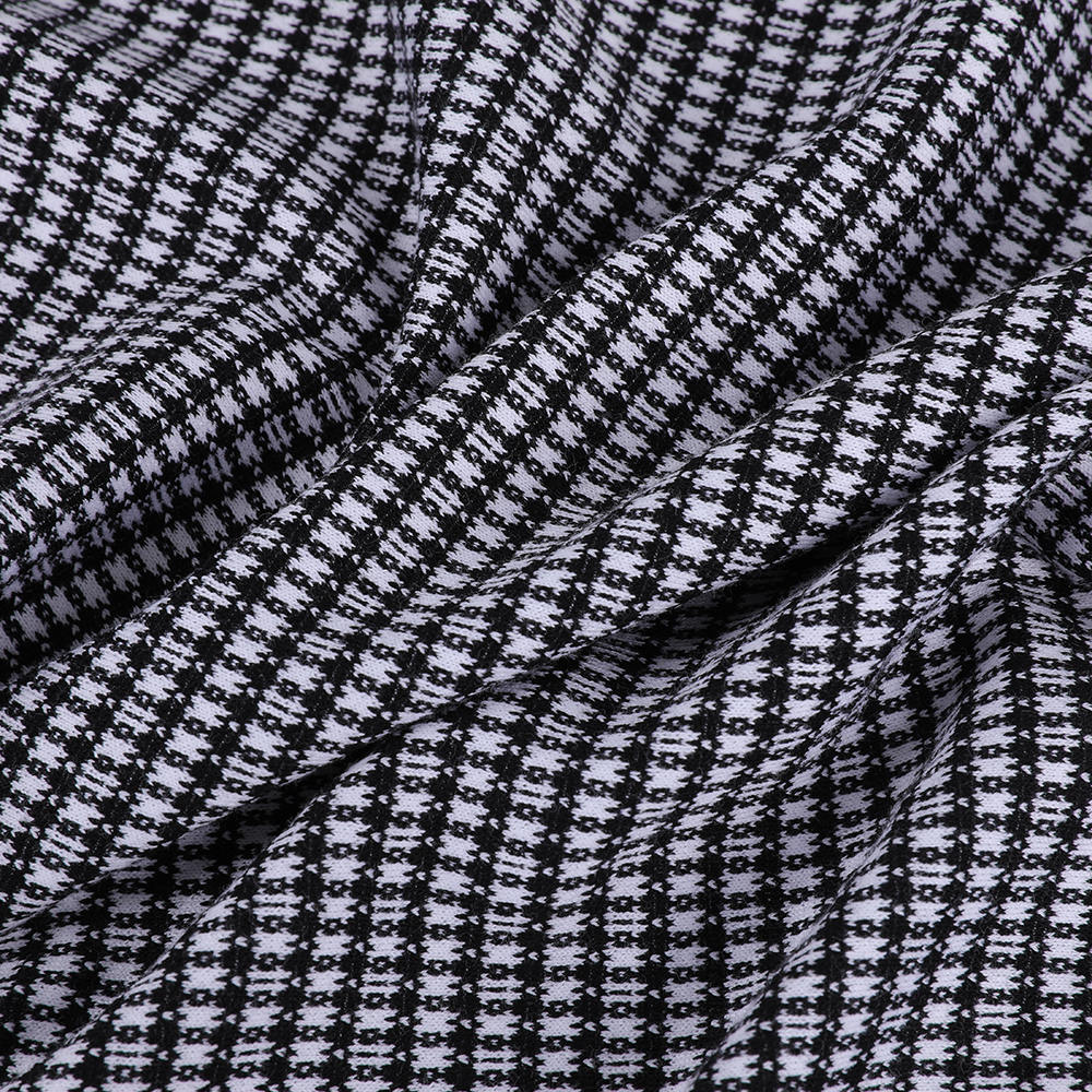 Jacquard ناعمة ومريحة متشابكة الصوف النسيج النموذجي للنساء